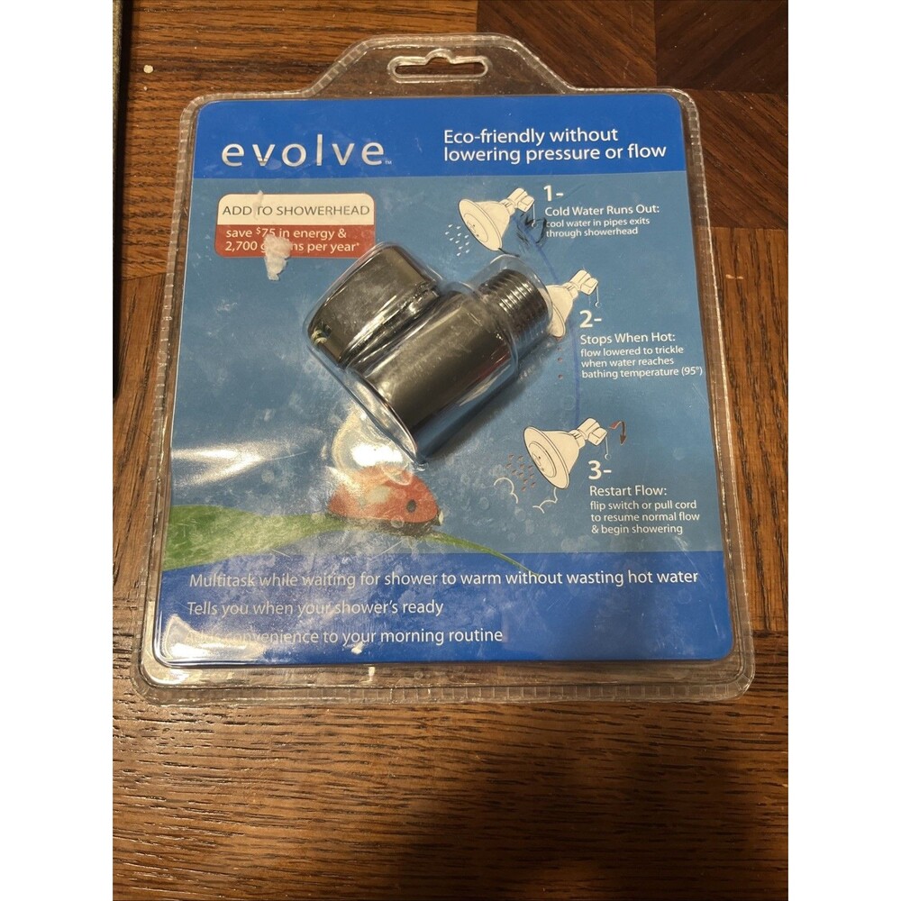 2008 ShowerStart Evolve Lady Bug Showerhead Adapter Chrome Polish NEW in Pack